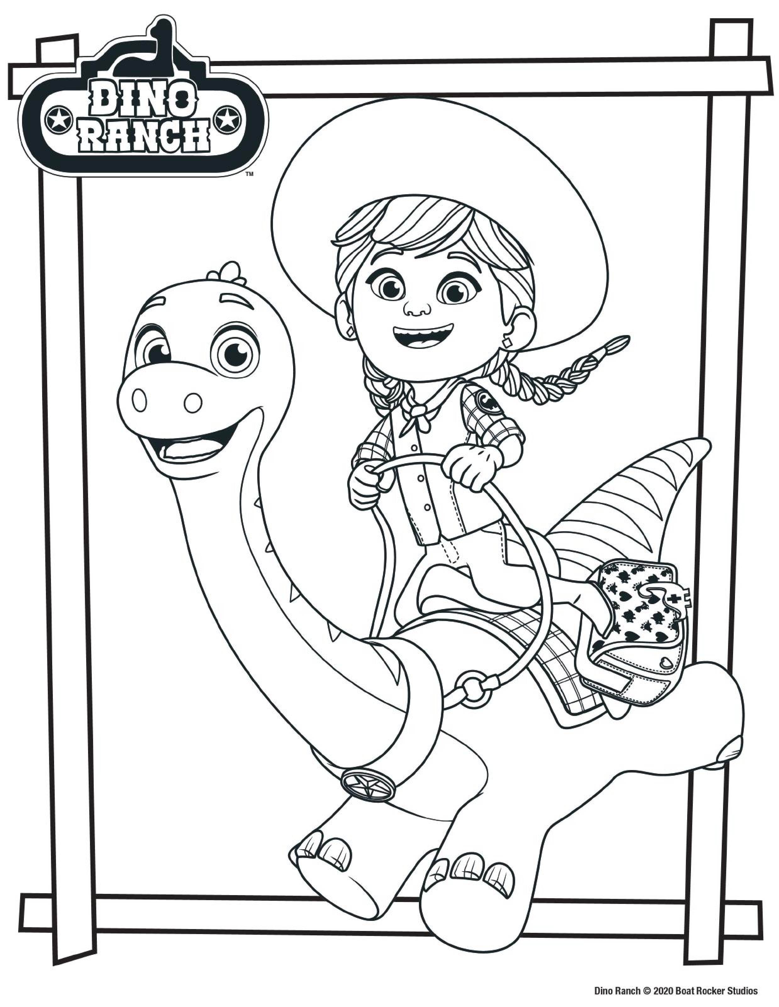 Download a party pack or build your own Dino Ranch